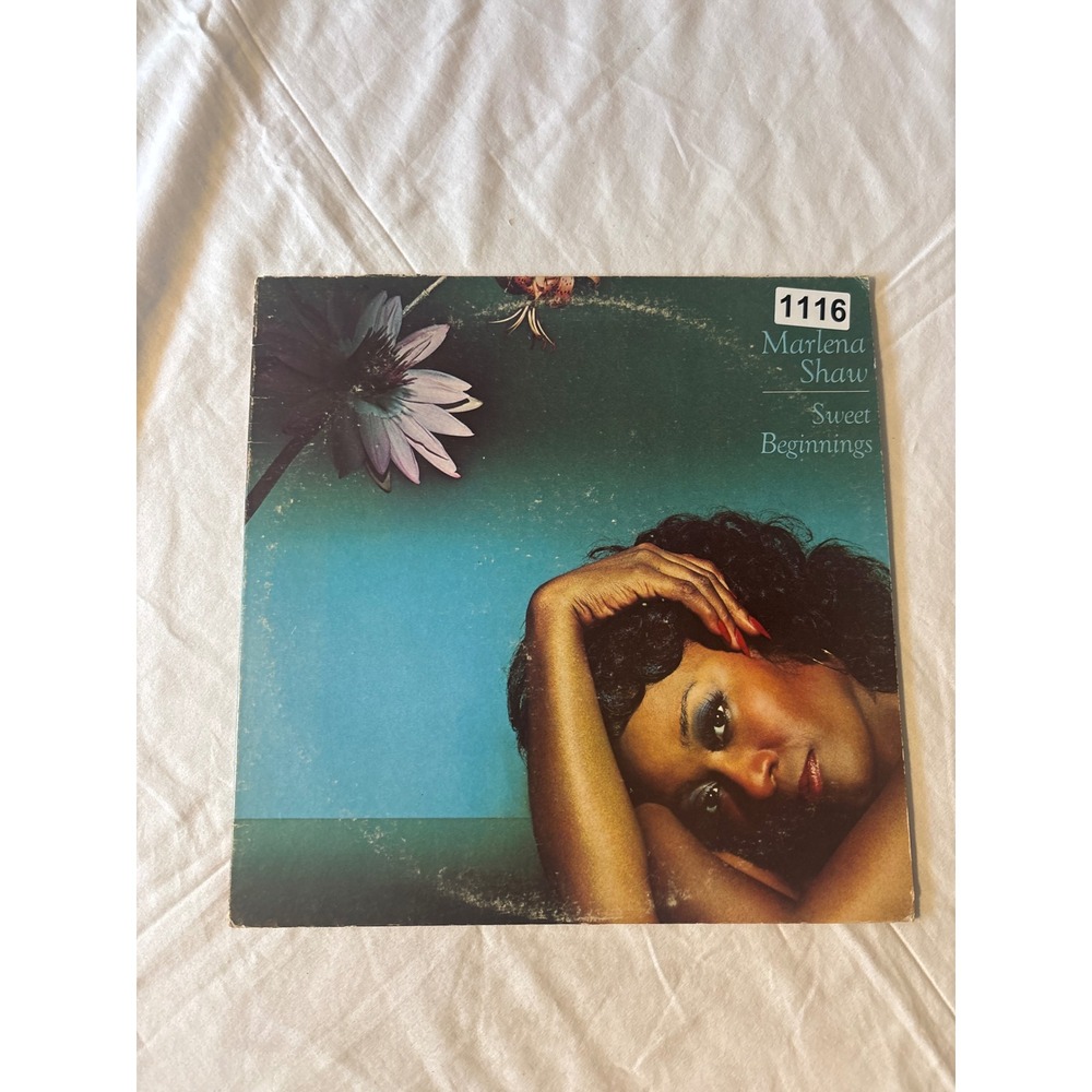Columbia Marlena Shaw Sweet Beginnings Vinyl LP 12" Black Good Soul Jazz 1977